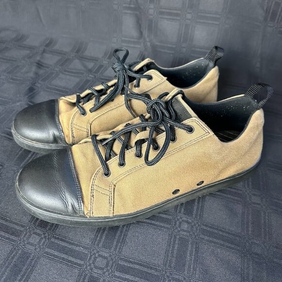 Woobies Tactical Mod-1 Camo Sahara Canvas Shoes Sneaker Low Top M 11.5  / W 13 - Picture 1 of 12